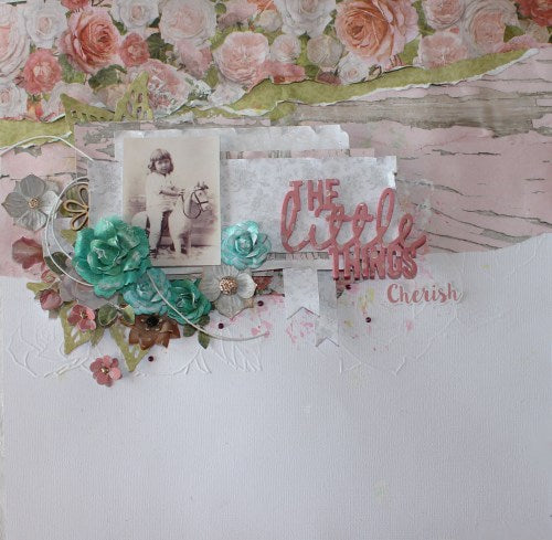 Kaisercraft Cottage Rose Sale Scrapbook Paper Las Vegas