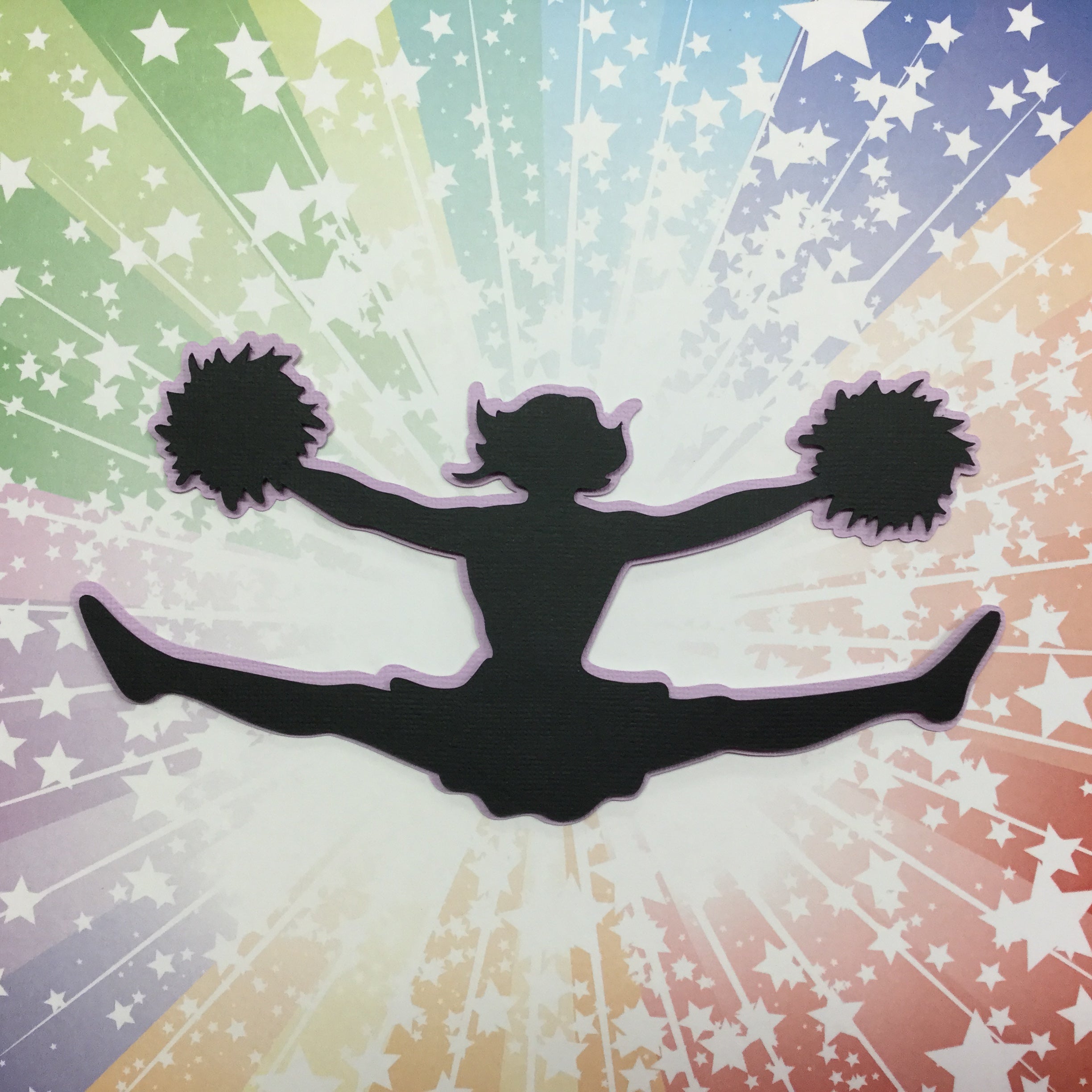 CHEERLEADER Scrapbook Die Cut Embellishment Scrapbooksrus