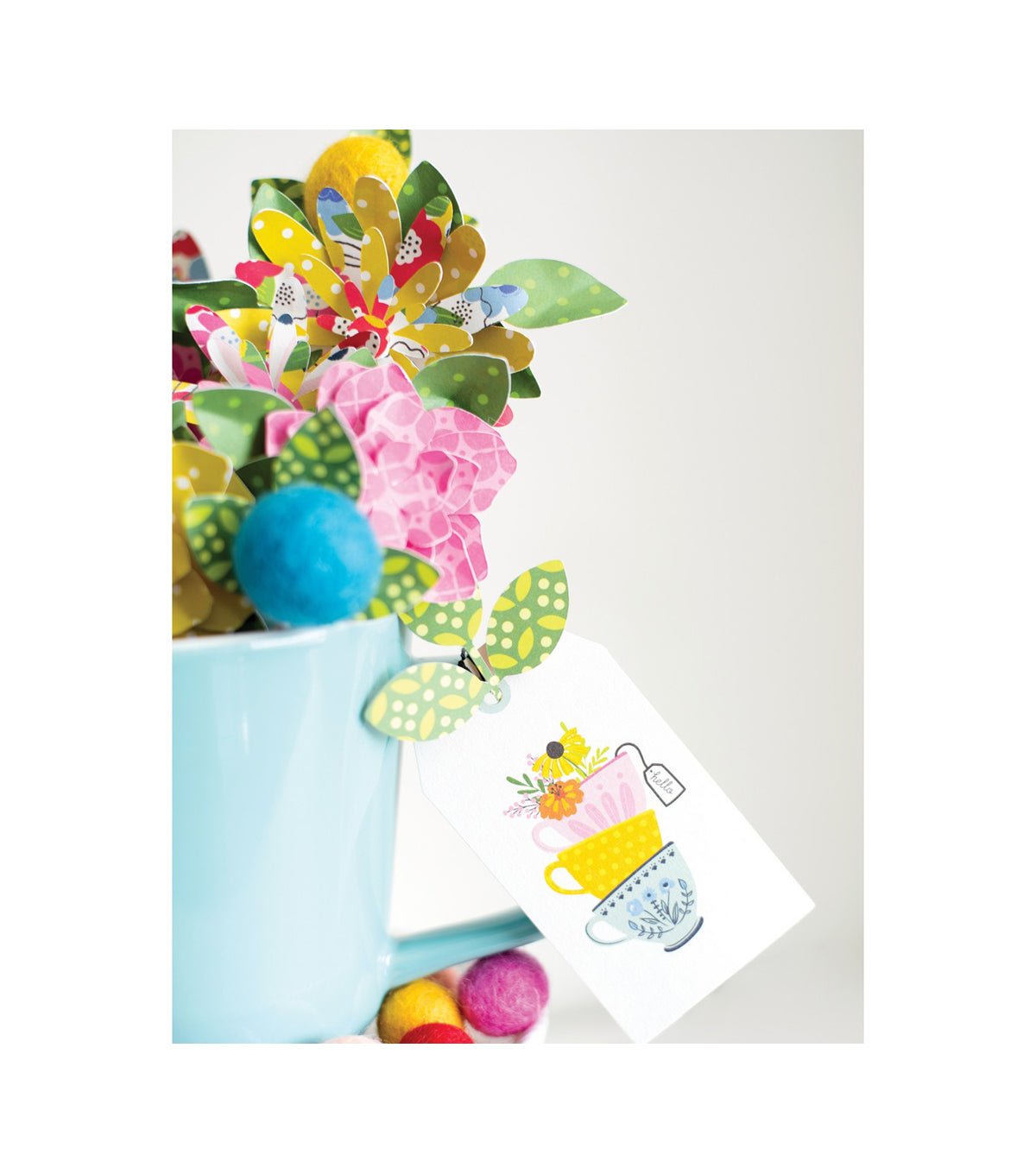 Pebbles Jen Hadfield MY BRIGHT LIFE 12"X12" Paper Pad 48 Scrapbooksrus