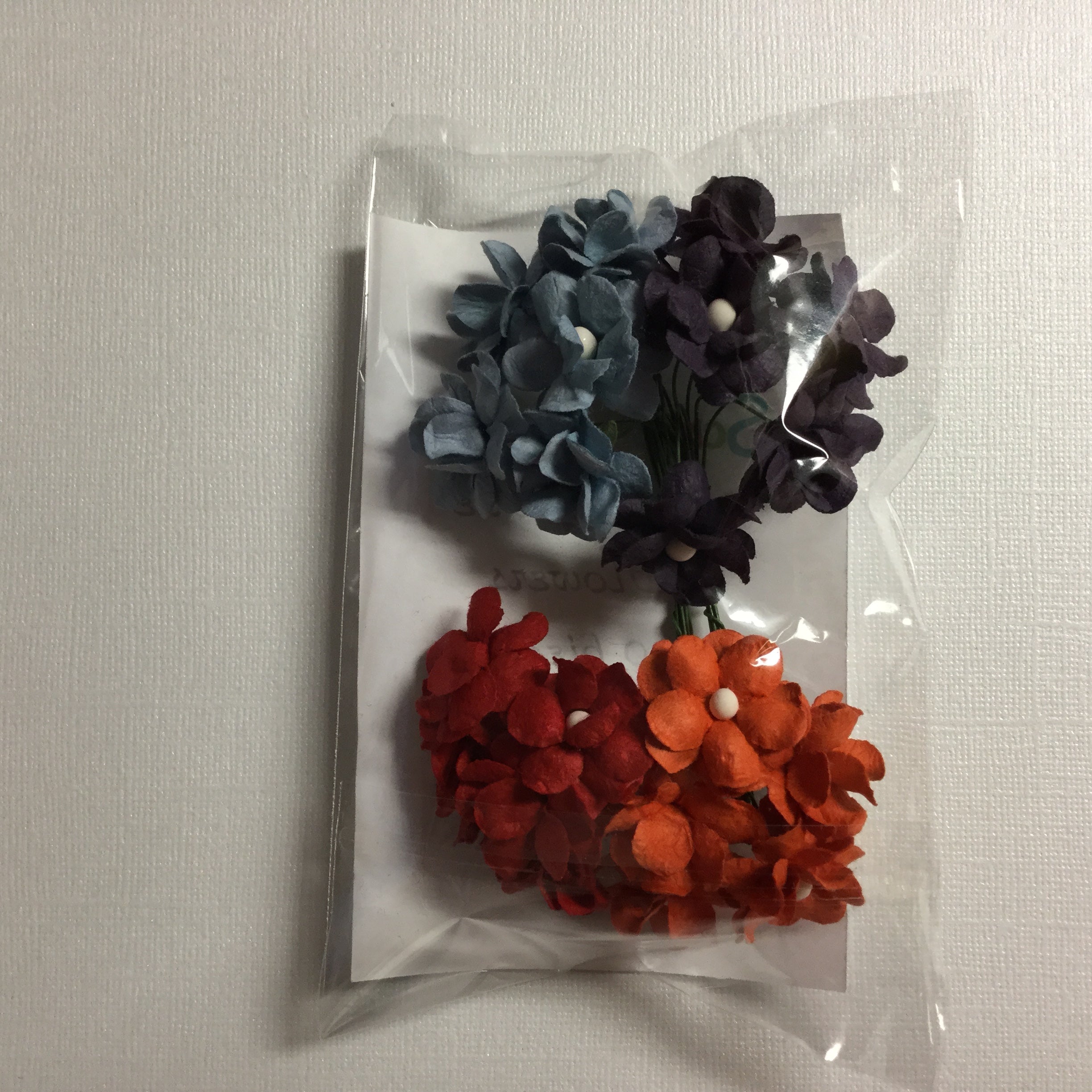Handmade Flowers 20 pc Scrapbooksrus