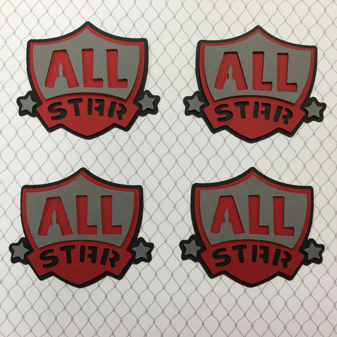 ALL STAR Diecut Sports Scrapbook Die Cuts Scrapbooksrus