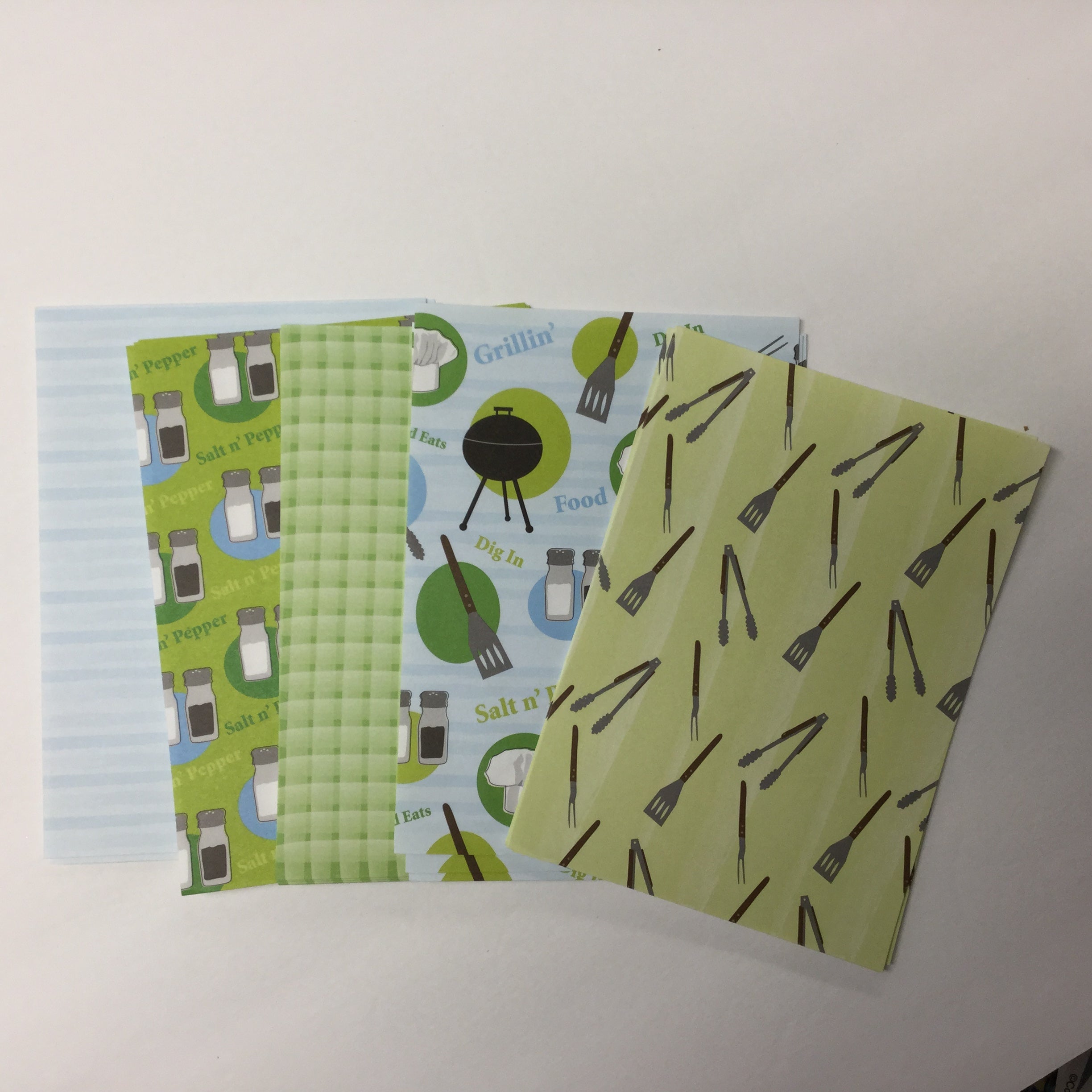 Miss Elizabeth GOOD EATS Paper Scraps 25 pc Scrapbooksrus
