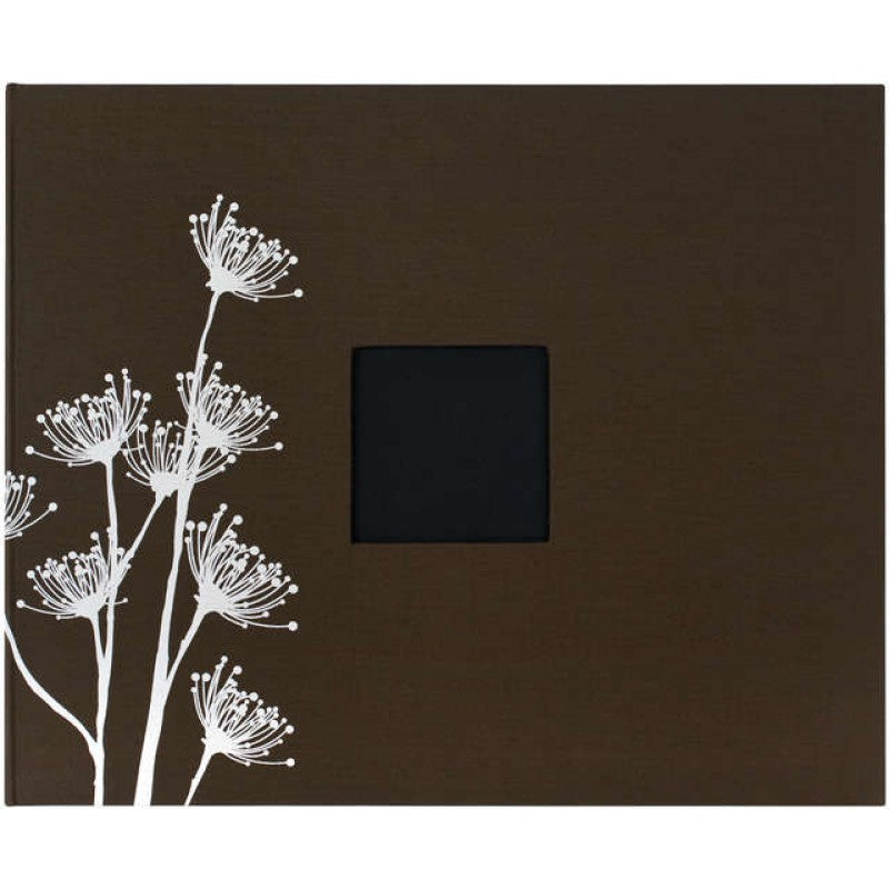 AC CHESTNUT WHITE 12"X12" D Ring Scrapbook Album