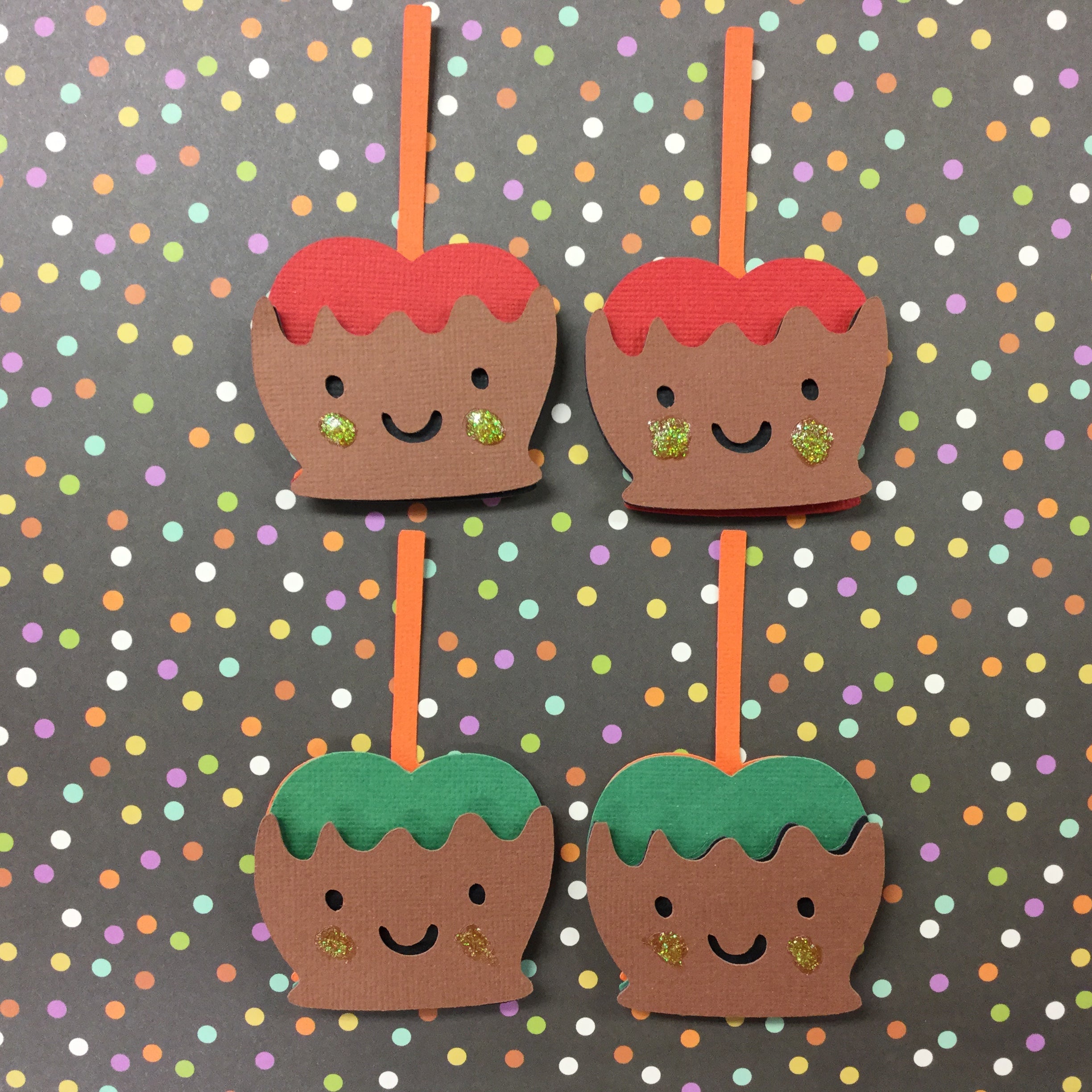 CANDY APPLE 3D Custom Diecuts Scrapbooksrus