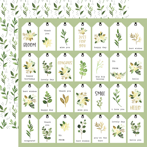 Carta Bella 12"x12" FLORA NO. 4 COLLECTION KIT 13pc Scrapbooksrus