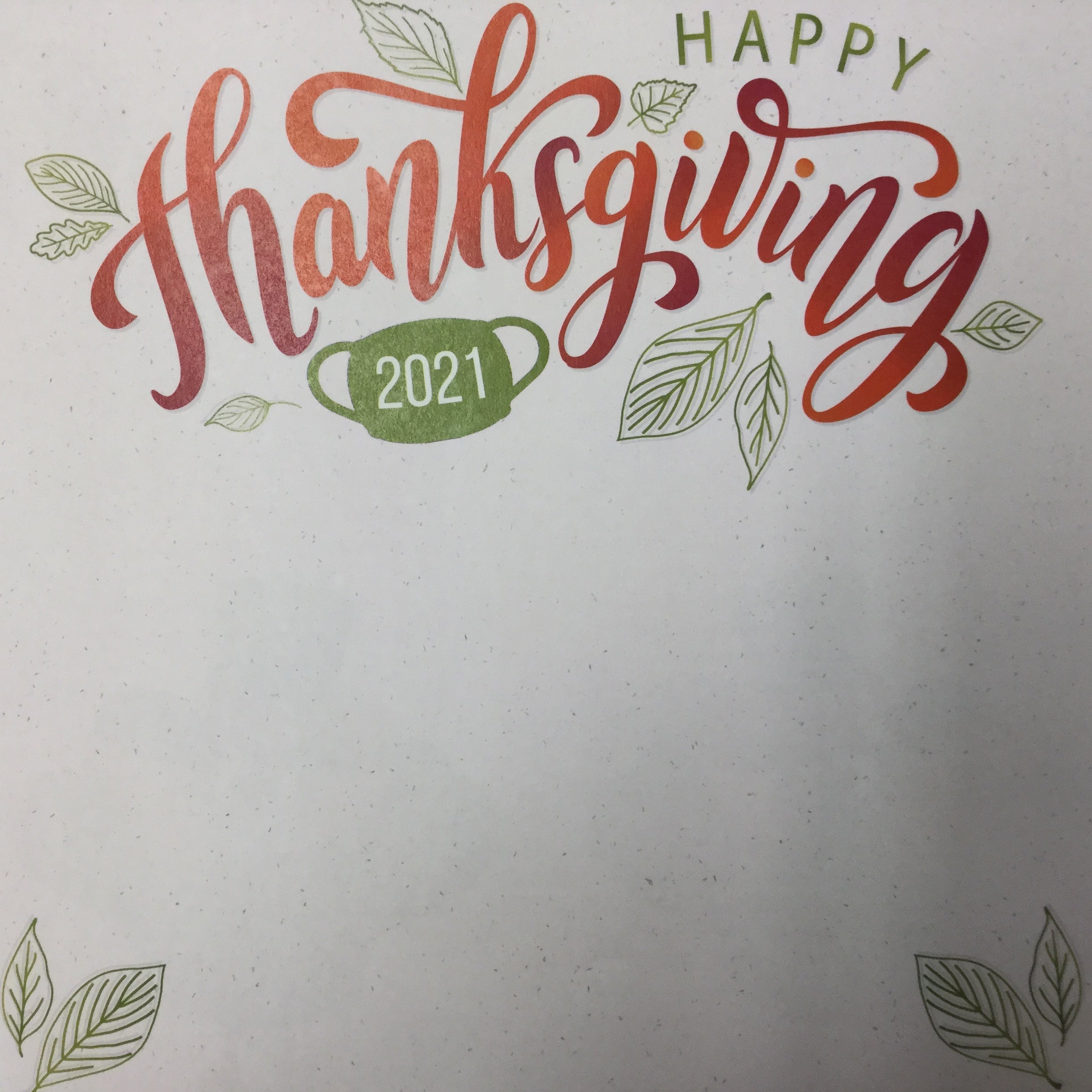 THANKSGIVING 2021 DS 12x12 Scrapbook PaperScrapbooksrus