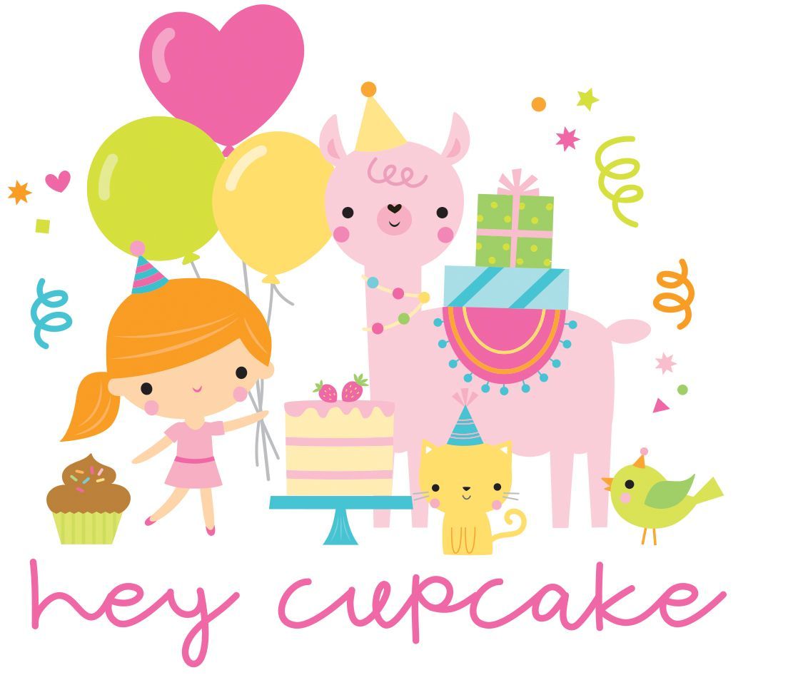 Doodlebug HEY CUPCAKE Collection 12X12 Paper Pack 13pc. Scrapbooksrus