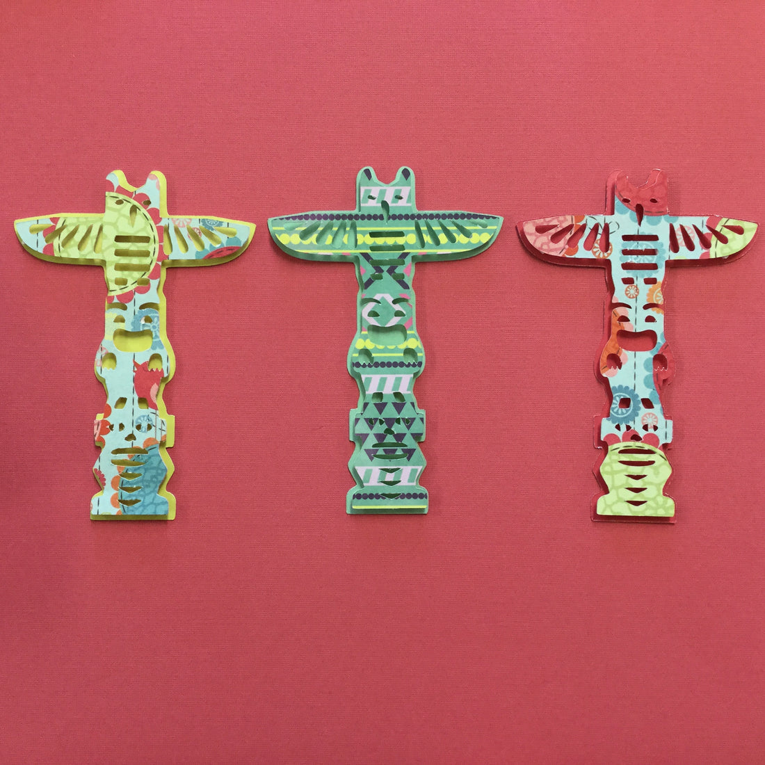 TOTEM POLE Camping Scrapbook Die Cuts Scrapbooksrus