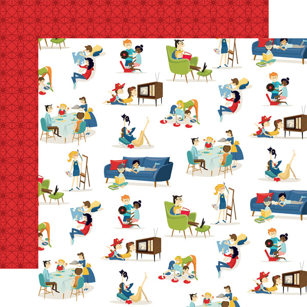 Carta Bella 12"x12" FAMILY NIGHT 13pc COLLECTION KIT Scrapbooksrus