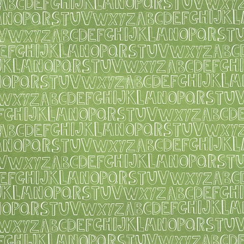 Simple Stories School Rocks! READY SET LEARN 12x12 Scrapbook Paper Scrapbooksrus