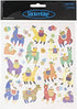Sticker King LLAMA CELEBRATION Stickers 30pc. Scrapbooksrus