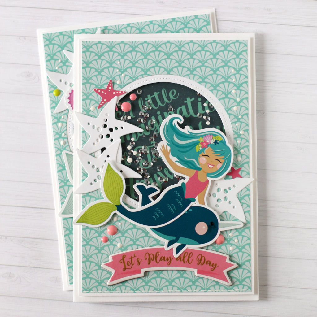 Echo Park 12"x12" IMAGINE THAT GIRL 13pc COLLECTION KIT Scrapbooksrus