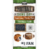 Sport FOOTBALL WOOD 6"X12" Scrapbook Customs Stickers Scrapbooksrus