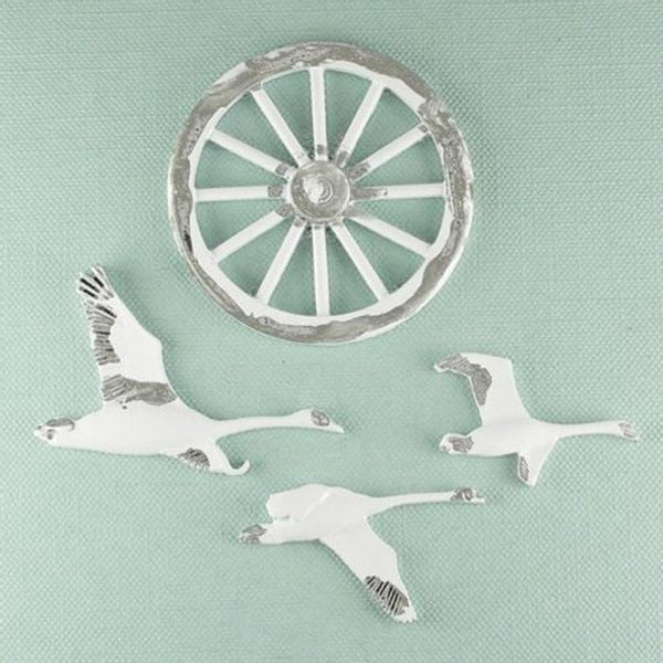 Prima Shabby Chic Treasures METAL RESIN Embellishments Scrapbooksrus