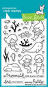 Lawn Fawn MERMAID FOR YOU Clear Stamps 26 pc Scrapbooksrus