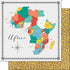 AFRICA MEMORIES MAP 12X12 Paper Scrapbook Customs Scrapbooksrus