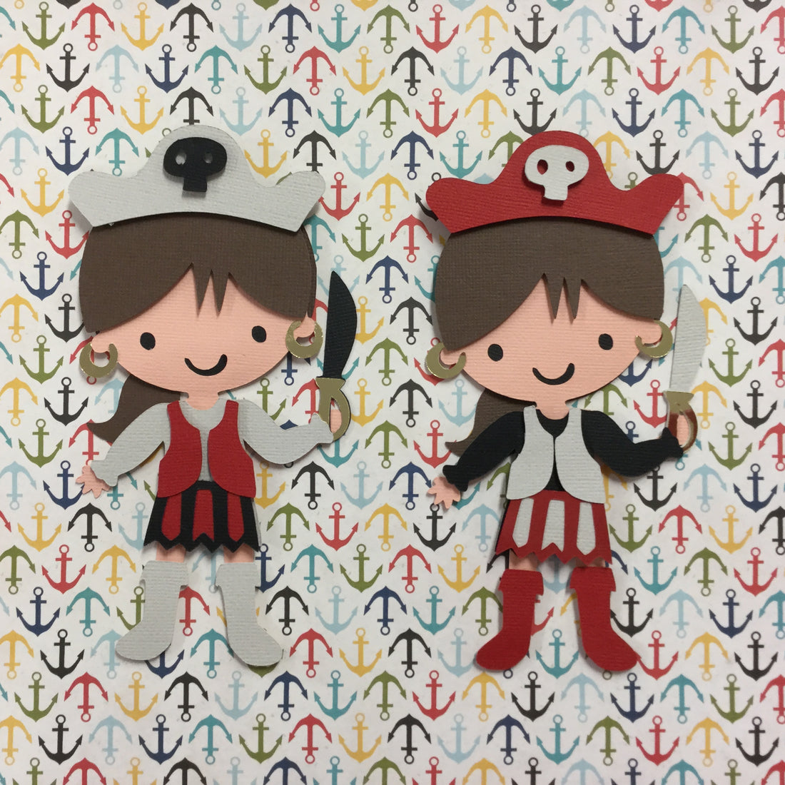 PIRATE Custom Scrapbook Die Cuts Scrapbooksrus