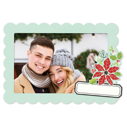 Simple Stories MAKE IT MERRY Chipboard Frames 6pc. Scrapbooksrus