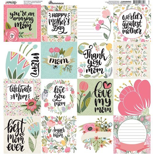 Reminisce MOM LIFE Scrapbook Paper Pack 2pc Scrapbooksrus