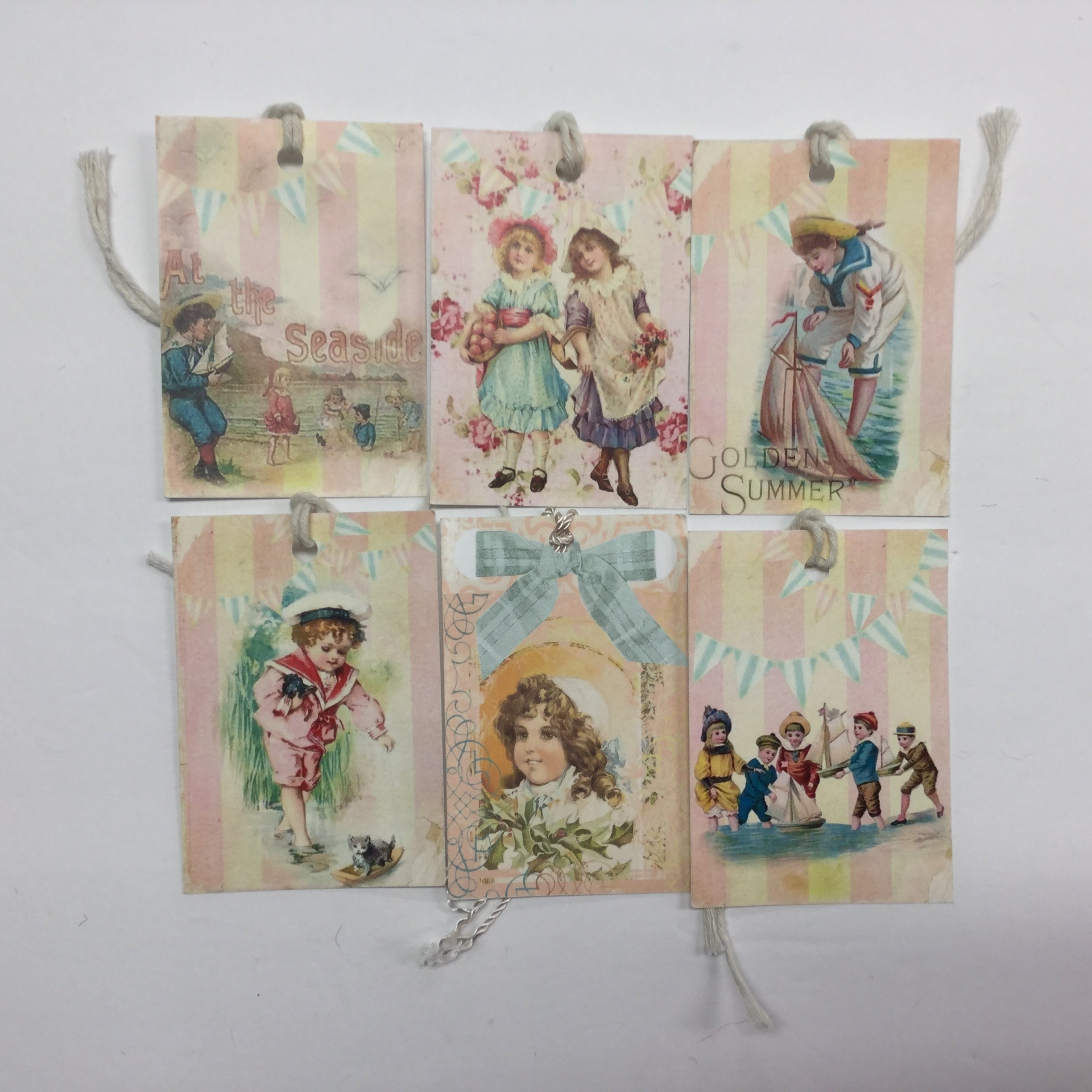 Tags & Ephemera 12pc VINTAGE SENTIMENTS Scrapbooksrus