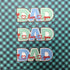 DAD I LOVE YOU Father’s Day Die Cuts Scrapbooksrus