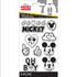 EK Success Disney MICKEY MOUSE Clear Acrylic Stamps Scrapbooksrus