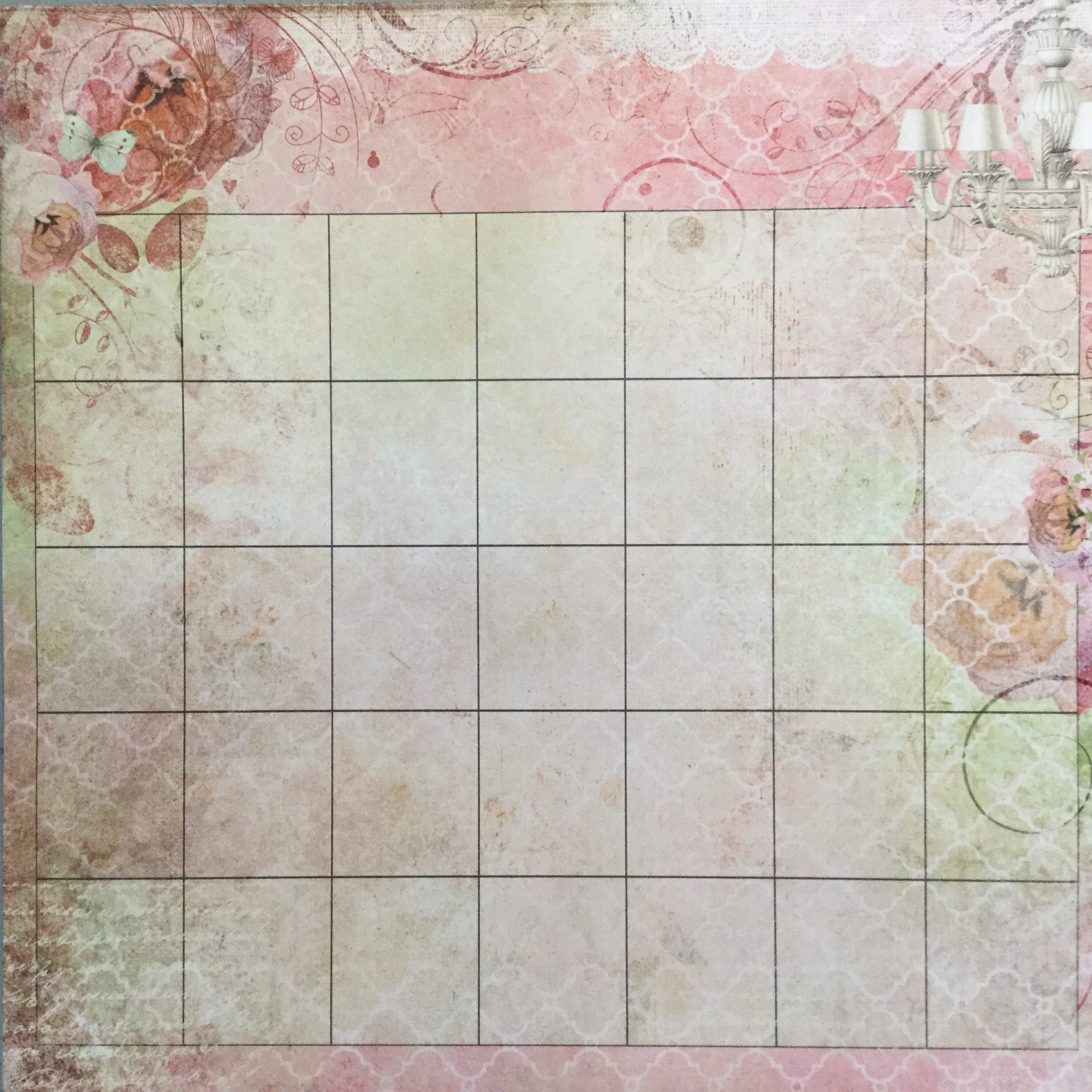 Kaisercraft 365 Days Collection ARRANGE 12"X12" Scrapbook Paper Scrapbooksrus