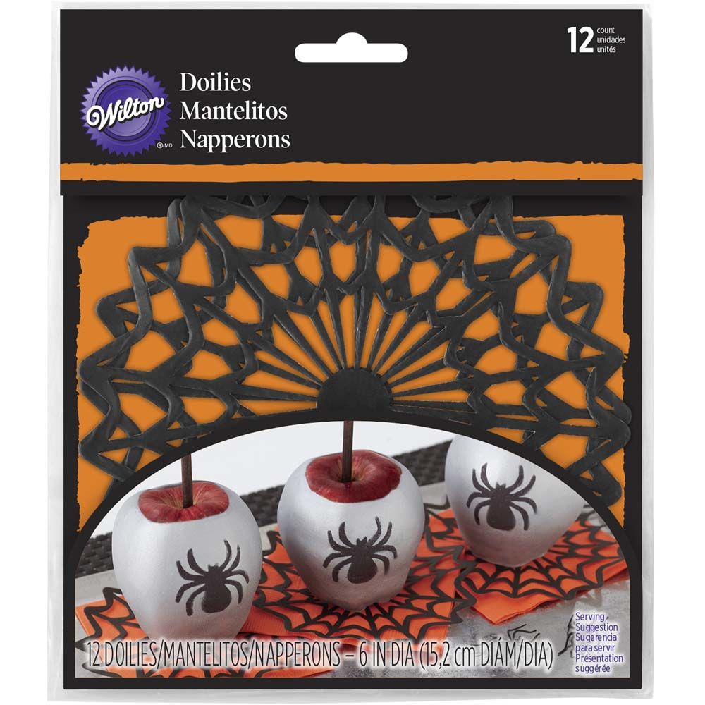 Wilton HALLOWEEN Doilies Cake Decorating