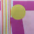 Premade Page PINK & ORANGE SHAPES (1) 12"x12" Scrapbook Scrapbooksrus