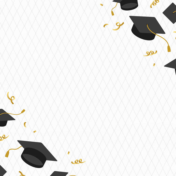 GRADUATION CORNERS 12"X12" Scrapbook Customs Paper Scrapbooksrus