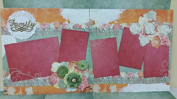 Bo Bunny ARYIA’S GARDEN IRON 12"X12" Cardstock Paper