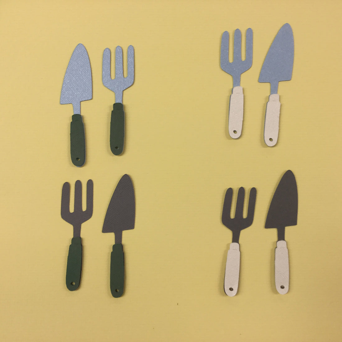 GARDEN TOOLS Custom Scrapbook Die Cuts Scrapbooksrus