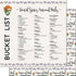 NATIONAL PARKS BUCKET LIST Double Sided 12"X12" Scrapbook Paper Scrapbooksrus