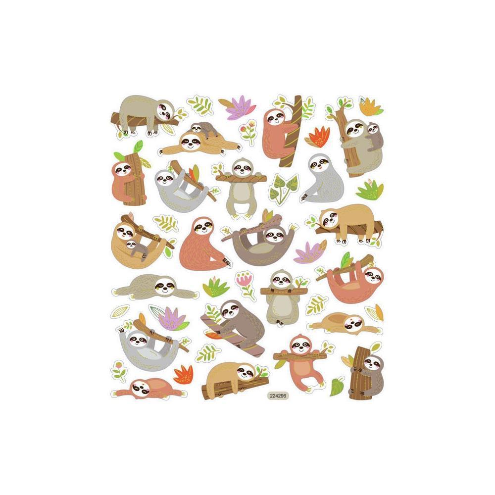 Sticker King SLOTH Stickers 45pc. Scrapbooksrus