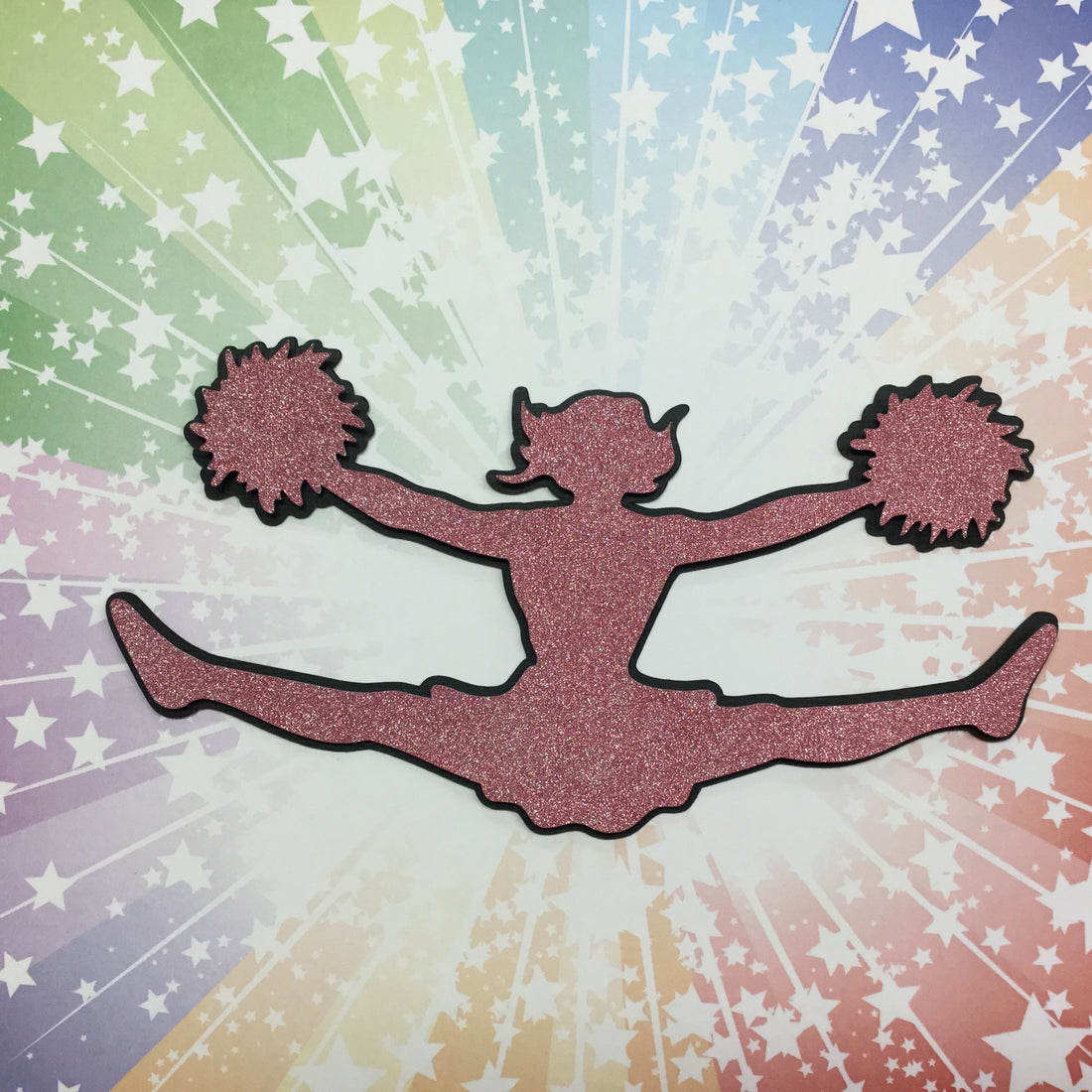 CHEERLEADER Scrapbook Die Cut Embellishment Scrapbooksrus