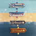 BEACH SIGN Custom Scrapbook Die Cuts Scrapbooksrus