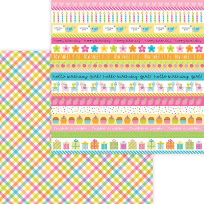 Doodlebug HEY CUPCAKE Collection 12X12 Paper Pack 13pc. Scrapbooksrus