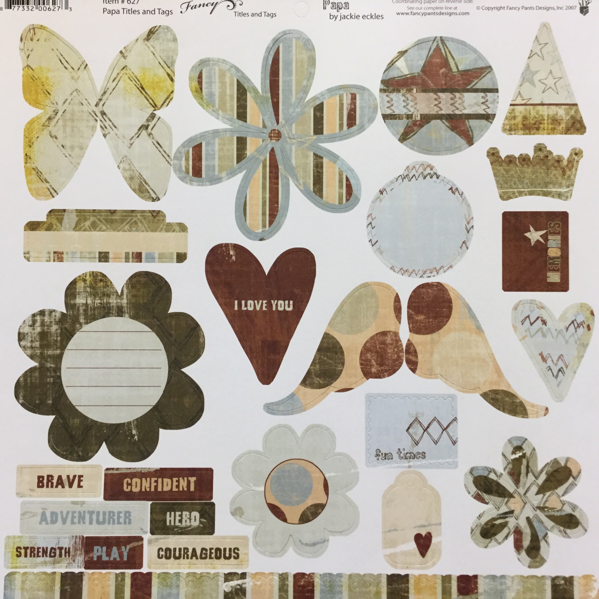 Fancy Pants PAPA Collection 12"X12" Paper Scrapbooksrus