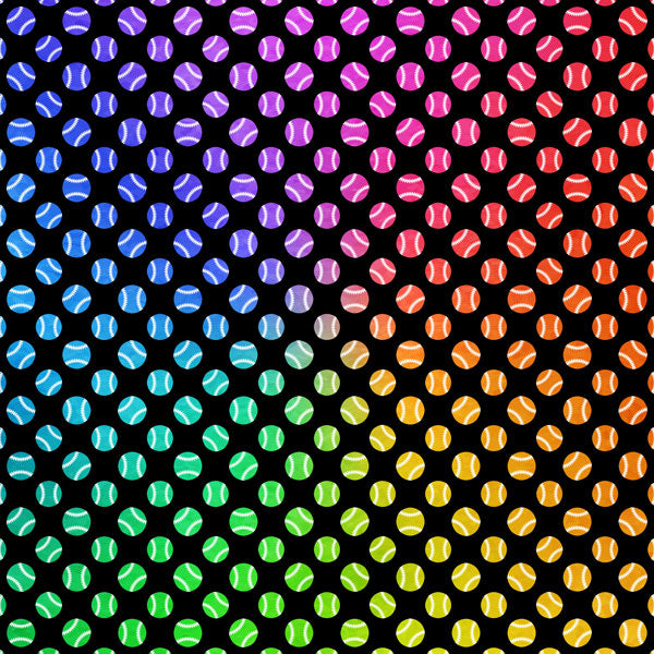 NEON SPORTS BASEBALL KIT 12"X12" Scrapbook Paper 12 Sheets Scrapbooksrus