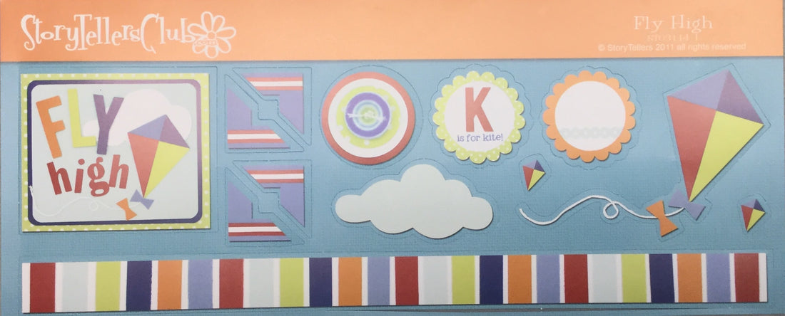 StoryTellers FLY HIGH 4-1 DIECUTS 6"X13" Scrapbooksrus