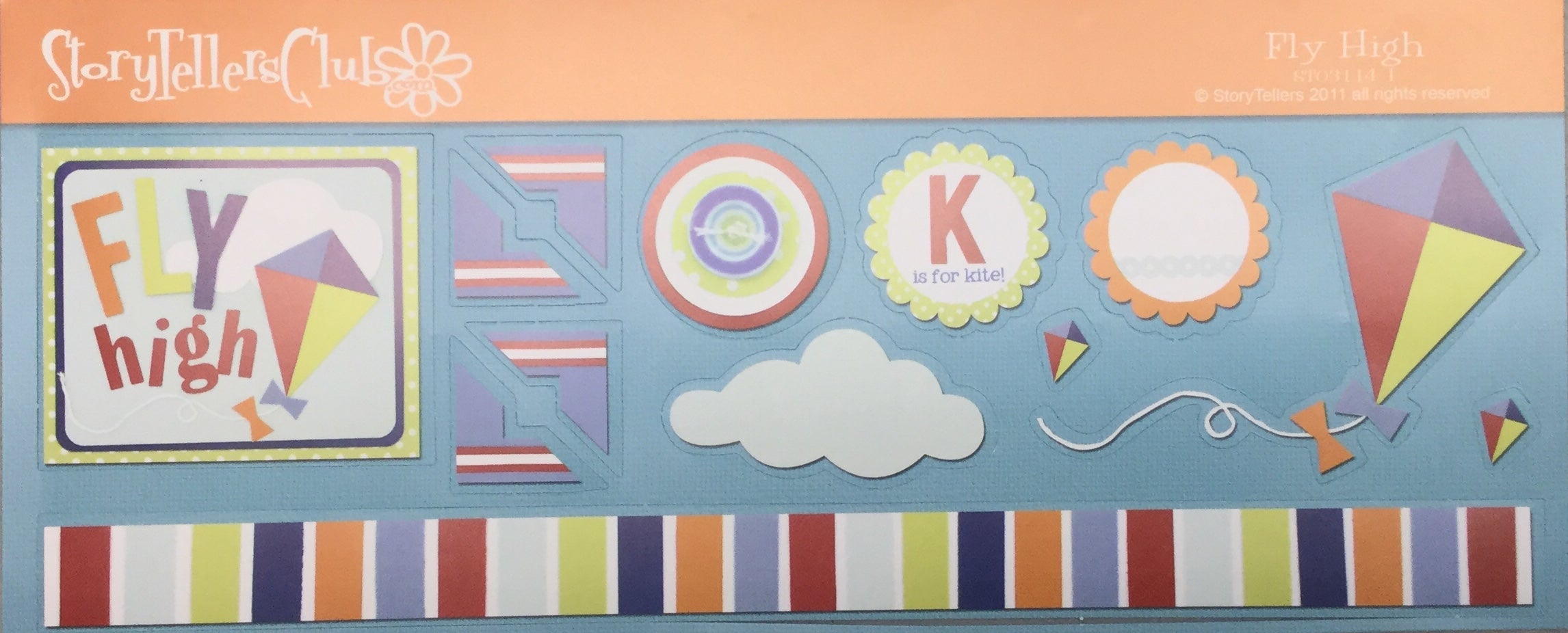 StoryTellers FLY HIGH 4-1 DIECUTS 6"X13" Scrapbooksrus