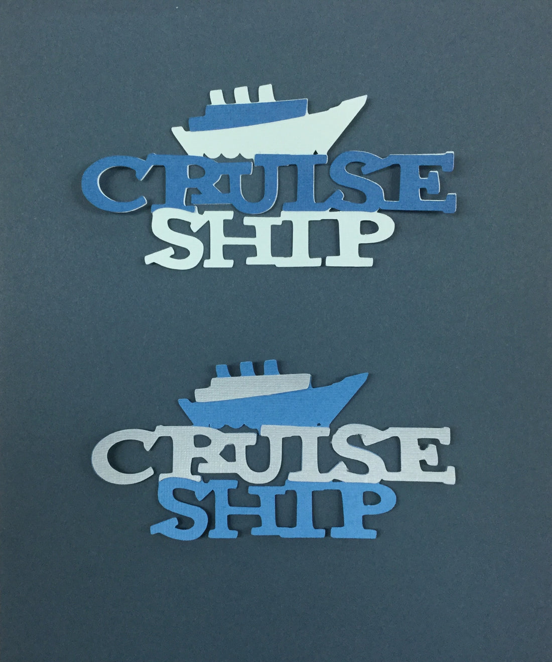 CRUISE SHIP Die Cut Travel Scrapbooksrus