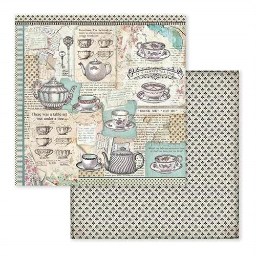 Stamperia ALICE 12"X12" Paper Pad Scrapbooksrus