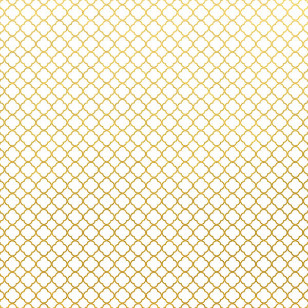 FAUX FOIL QUARTREFOIL 12"X12" Scrapbook Customs Paper Scrapbooksrus