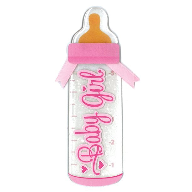 EK Success Jolee’s Boutique GIRL BOTTLE Stickers 1pc Scrapbooksrus