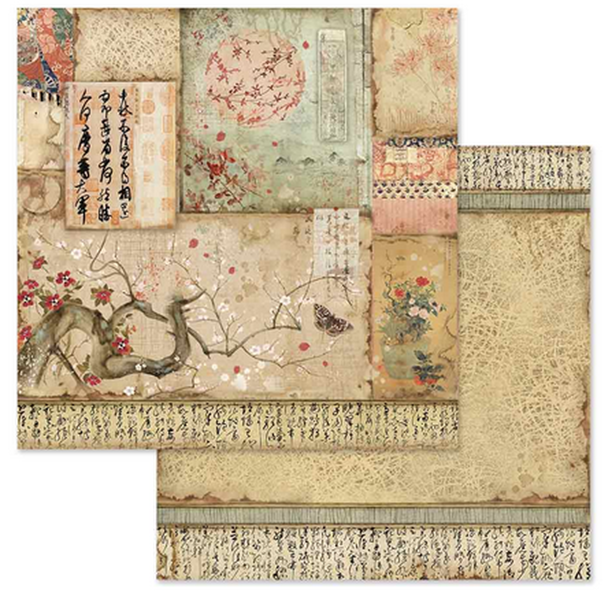 Stamperia ORIENTAL GARDEN 12"X12" Paper Pad Scrapbooksrus