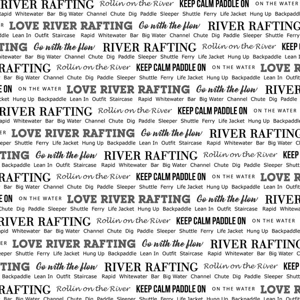 RIVER RAFTING PRIDE 2 12x12 Scrapbook Paper Scrapbooksrus