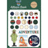 Echo Park OUTDOOR ADVENTURES Adhesive Brads 25pc Scrapbooksrus