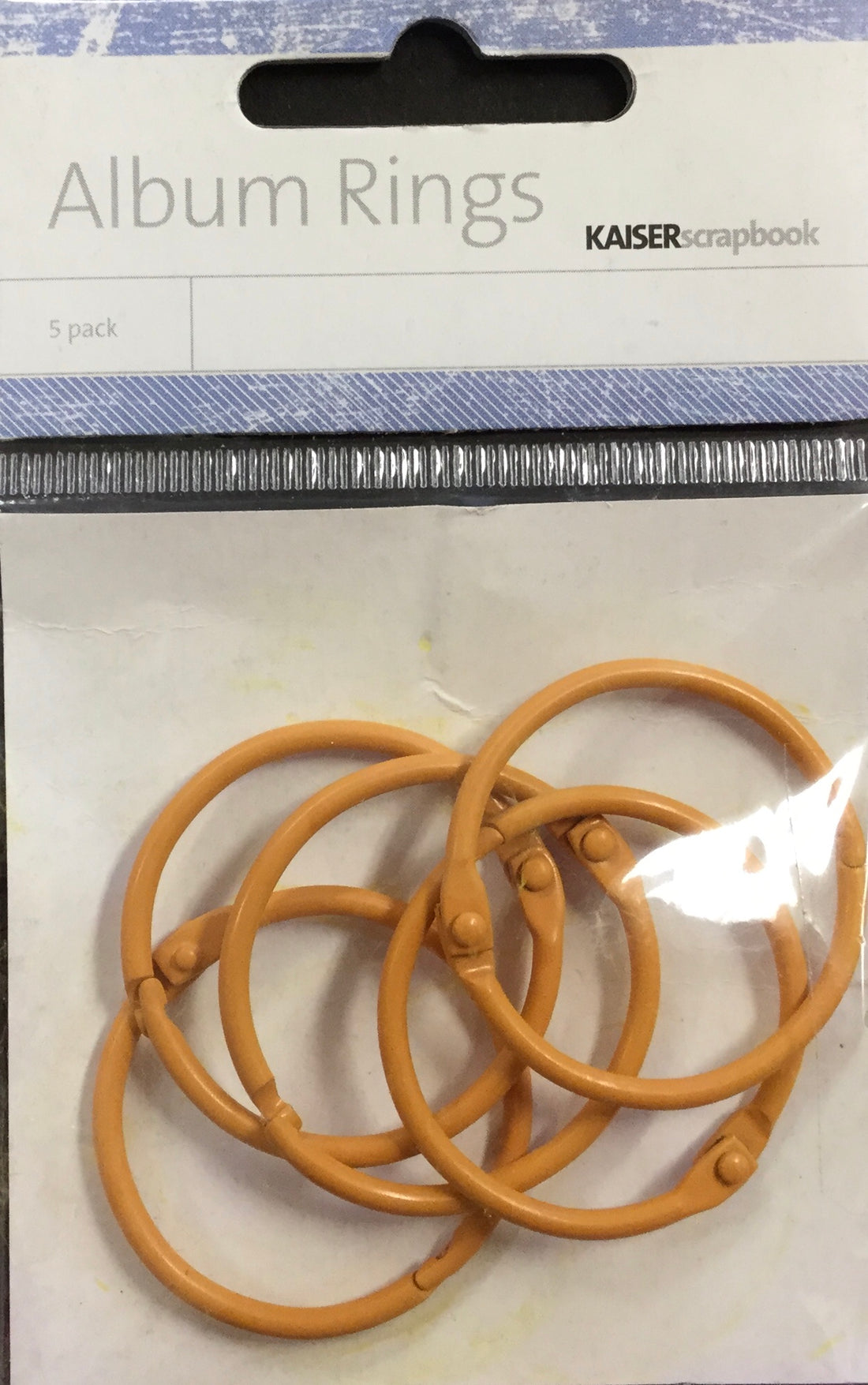 Kaisercraft MANGO Album Rings 5pc Scrapbooksrus