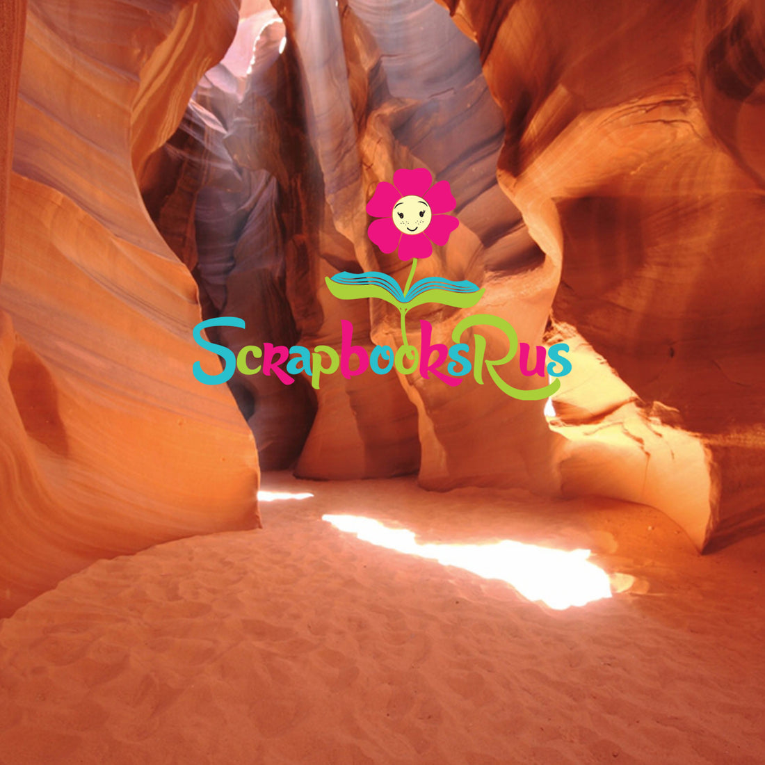 Arizona Desert Canyon 12"x12" Scrapbook Paper Sheet